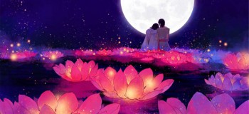 【現(xiàn)代詩歌】《露凝眸》——月光戀人 文/燚冰