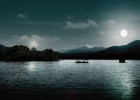 【古典民樂】皎月浮沉迷碧水，荷花搖曳醉清波